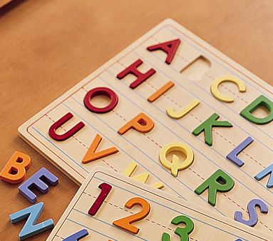 Wood Alphabet Puzzle