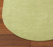 Solid Chenille Braided Rug