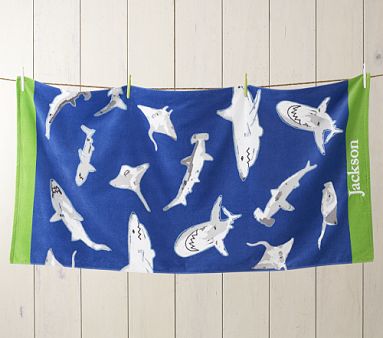 Shark Beach Towel
