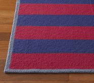 Boys' Rugby Stripe Rug