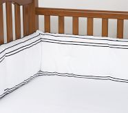 White Crib Sheeting