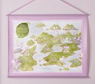 Personalized Kidlandia Fairy Map Art