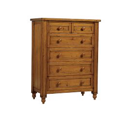 Thomas Drawer Chest, Rustic Sun Valley Honey