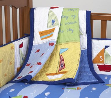 Baby Boats Nursery Bedding