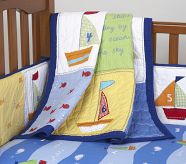 Baby Boats Nursery Bedding