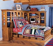 Full Bed, Red