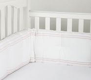 White Crib Fitted Sheet