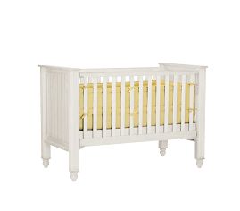 Thomas Fixed Gate Crib, Sun Valley White