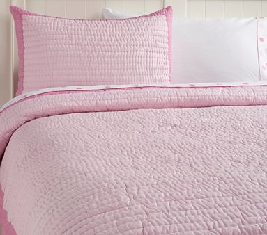 Isabelle Quilt, Twin, Pink