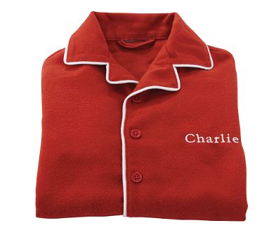 Red Flannel Pajamas, 2T