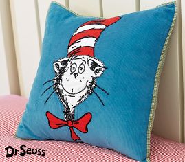 Dr. Seuss™ Cat in the Hat Decorative™ Pillow Sham, 16x16"