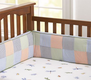 Happy Critters Crib Skirt, Boys