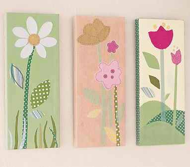 Growing Flowers Art, Green