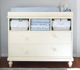 Berkeley Changing Table, Antique White