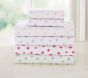Polka Dot Sheet Set, Twin, Bright Pink