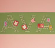 Miley Wall Letter, Metal, A
