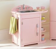 Pink Retro Kitchen Sink