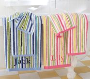Multistripe Wash Cloth, Pink