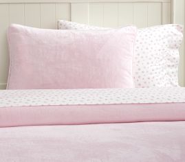 Chamois Duvet, Twin, Pink