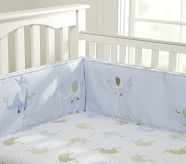 Eli's Elephants Crib Fitted Sheet
