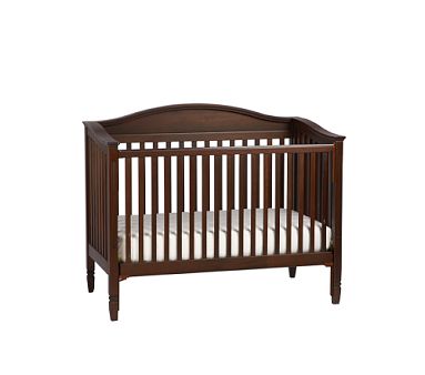 Madison Fixed Gate Crib, Antique White