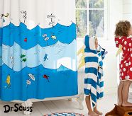 Dr. Seuss™ Grommet Shower Curtain