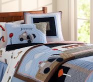Jeremy's Construction Quilt, Twin