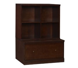 Cameron  Cubby & Drawer Base Set, Espresso
