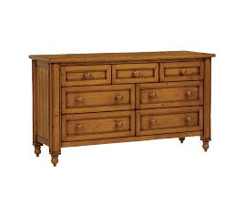 Thomas Extra-Wide Dresser, Rustic Sun Valley Honey