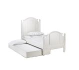 Madeline Bed, Antique White, Twin