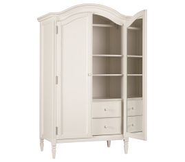 Madeline Armoire, Antique White