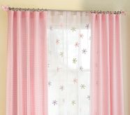Gingham Blackout Panel