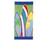 Surf Board Beach Towel