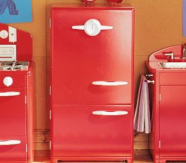 Retro Kitchen Icebox