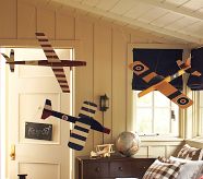 Hanging Clipper Airplane, Small Navy Plane
