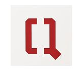 18x18  Novelty Mat Letter, White, Q