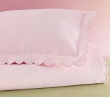 Organic Floral Matelasse Standard Quilted Sham
