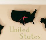 Geogprahy Clocks, USA