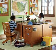 Schoolhouse Storage Desk