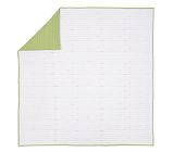 Happy Children Quilt, Twin, White
