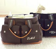 Seacliff Diaper Tote, Black