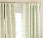 Audrey Chenille Dot Panel, 63", Lavender