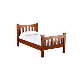 Kendall Bed, Twin, Rustic Sun Valley Honey