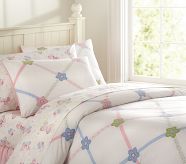 Lindsey Lattice Duvet Cover