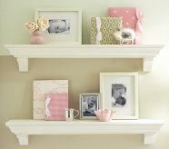 Classic Shelf, 3', White