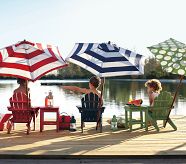 Adirondack Chair, Side Table and Mini Outdoor Umbrella