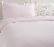 Floral Matelasse Bed Skirt