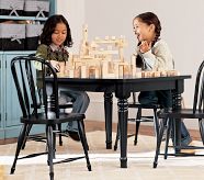 Farmhouse Small Table, Rustic Sun Valley Honey