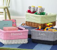 Medium Gingham Liner, Red