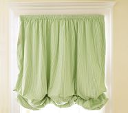 Balloon Stripe Roman Shade, 32 x 64", Pink Stripe